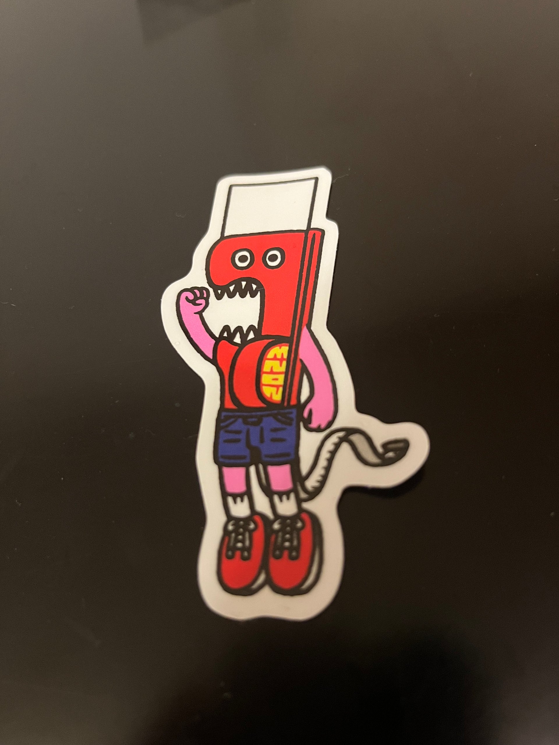 スン子ステッカー（サイズ35×66㎜）送料無料! – スンポークン